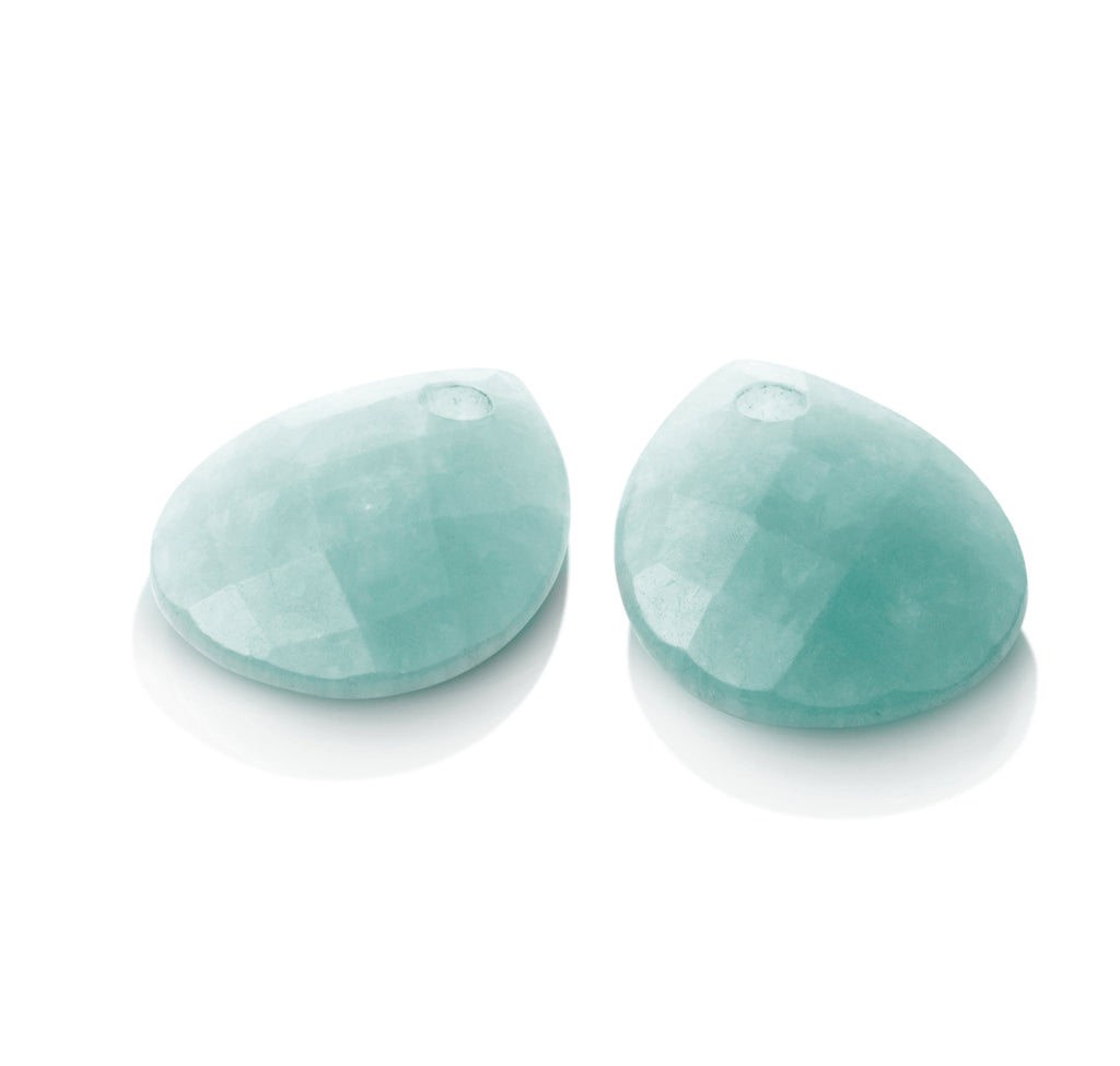 Oorbel Edelstenen Afterglow Amazonite - Oorbel Edelstenen Afterglow Amazonite