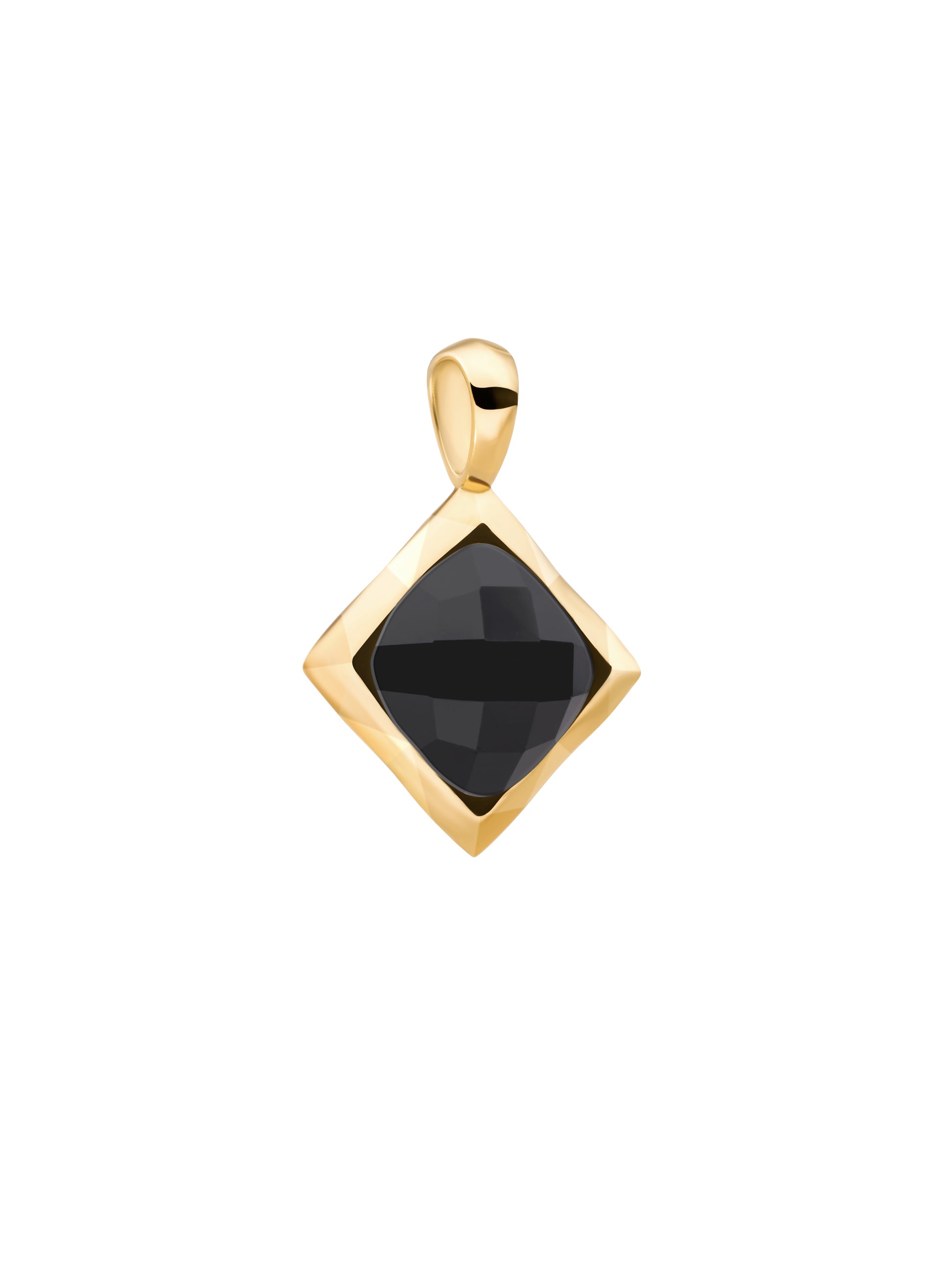 Cushion Cut Pendant Onyx