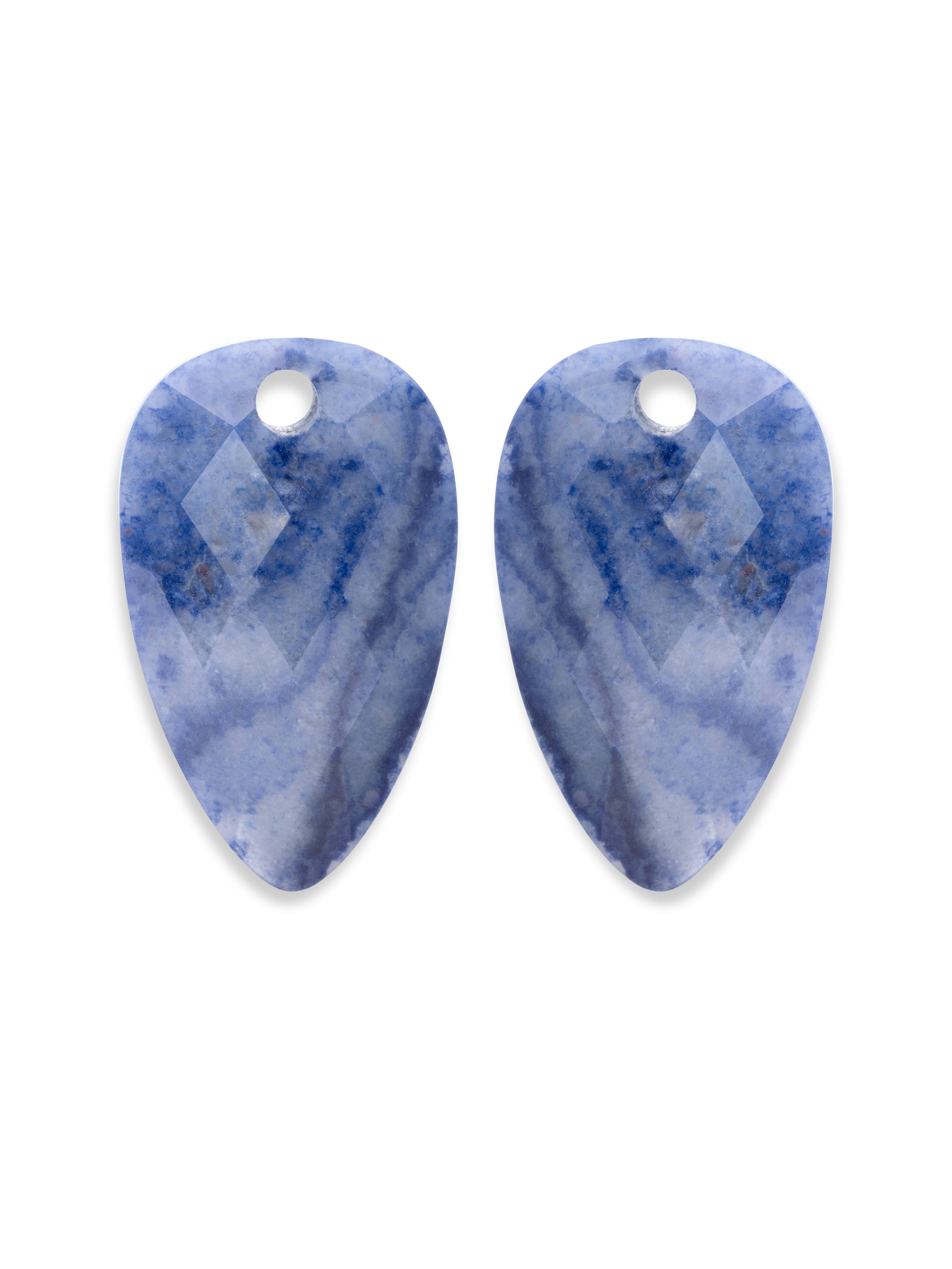Oorbel Edelstenen Blossom Blue Aventurine - Oorbel Edelstenen Blossom Blue Aventurine