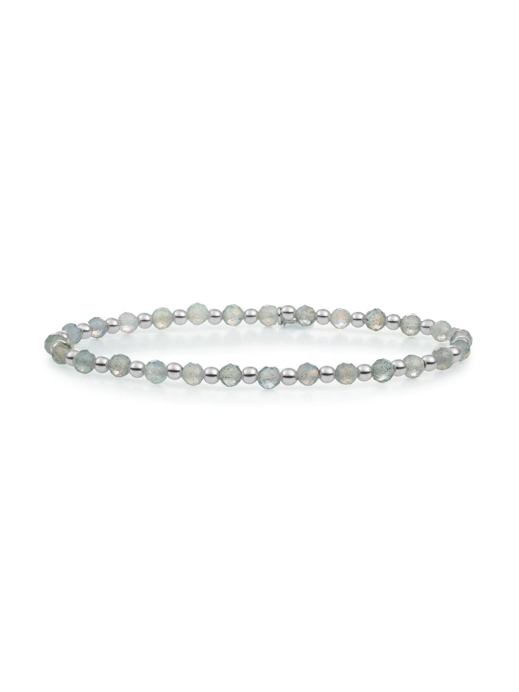 Interstellar Armband Labradorite - Rhodium Plated