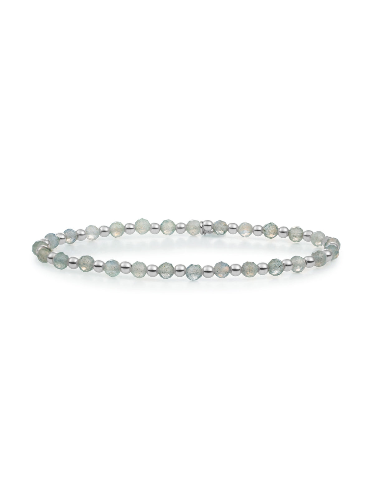 Interstellar Armband Labradorite - Rhodium Plated