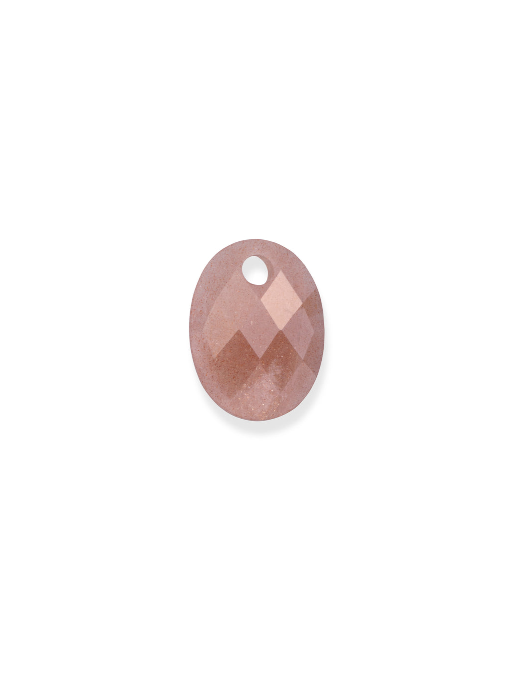 Pendant Edelsteen Medium Oval Sunstone - Pendant Edelsteen Medium Oval Sunstone