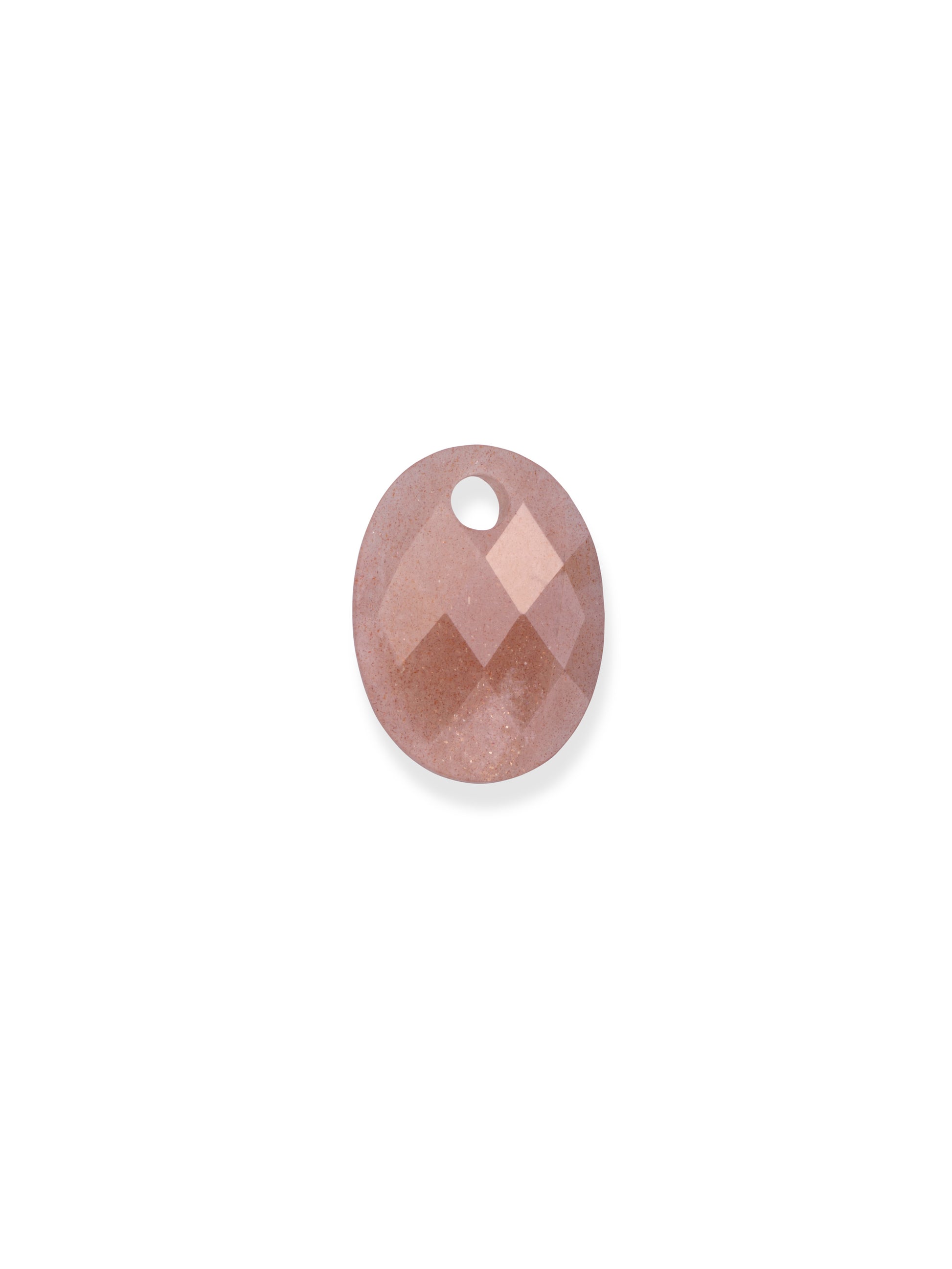 Pendant Edelsteen Medium Oval Sunstone - Pendant Edelsteen Medium Oval Sunstone
