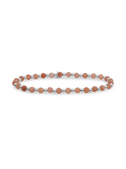 Interstellar Armband Sunstone - Rhodium Plated