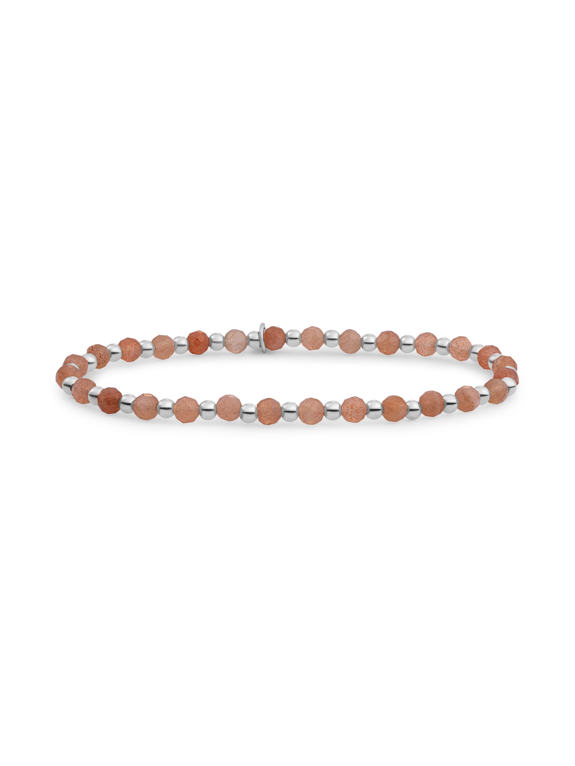 Interstellar Armband Sunstone - Rhodium Plated