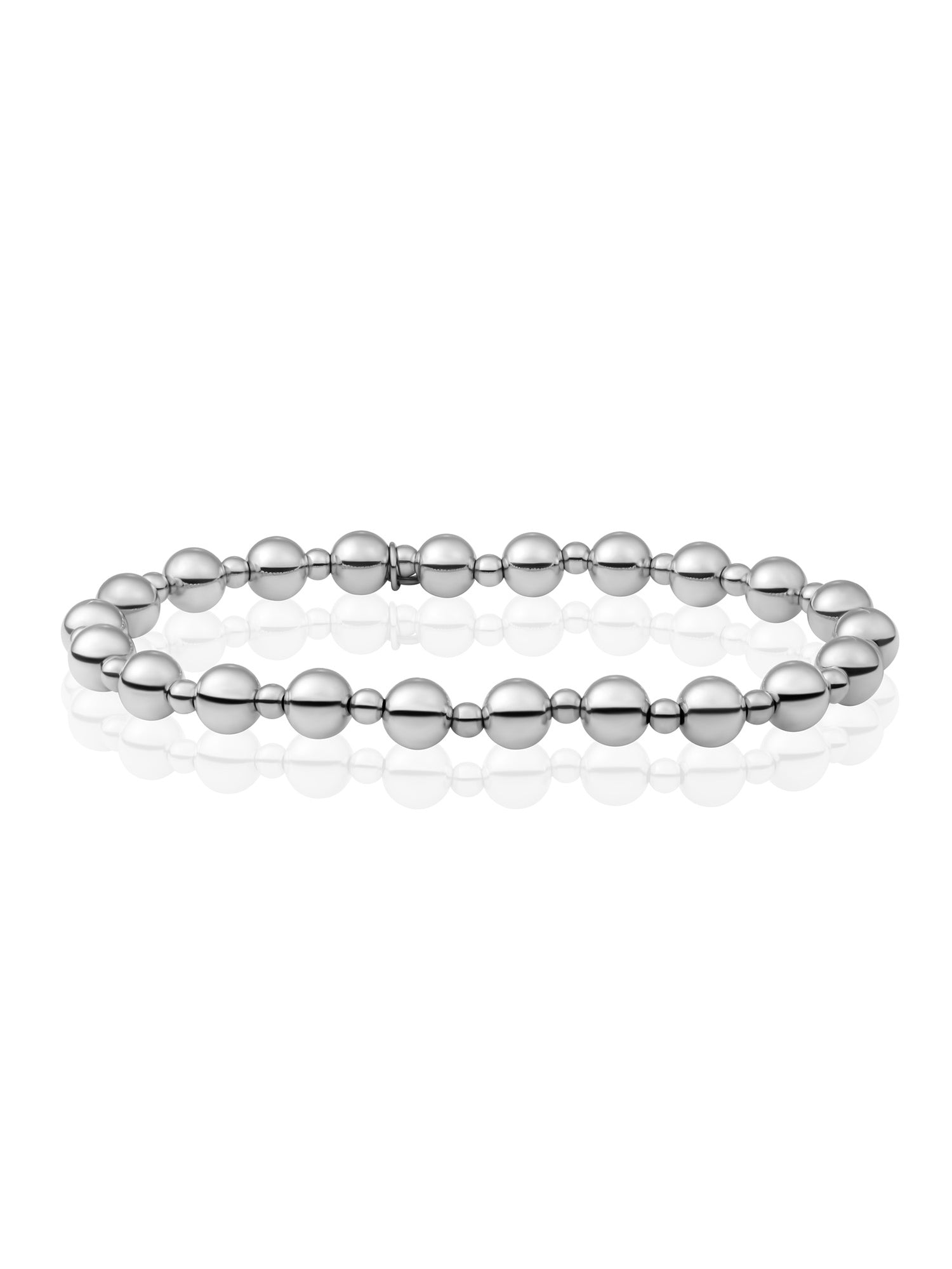 Bold Mix Interstellar Armband - Rhodium Plated