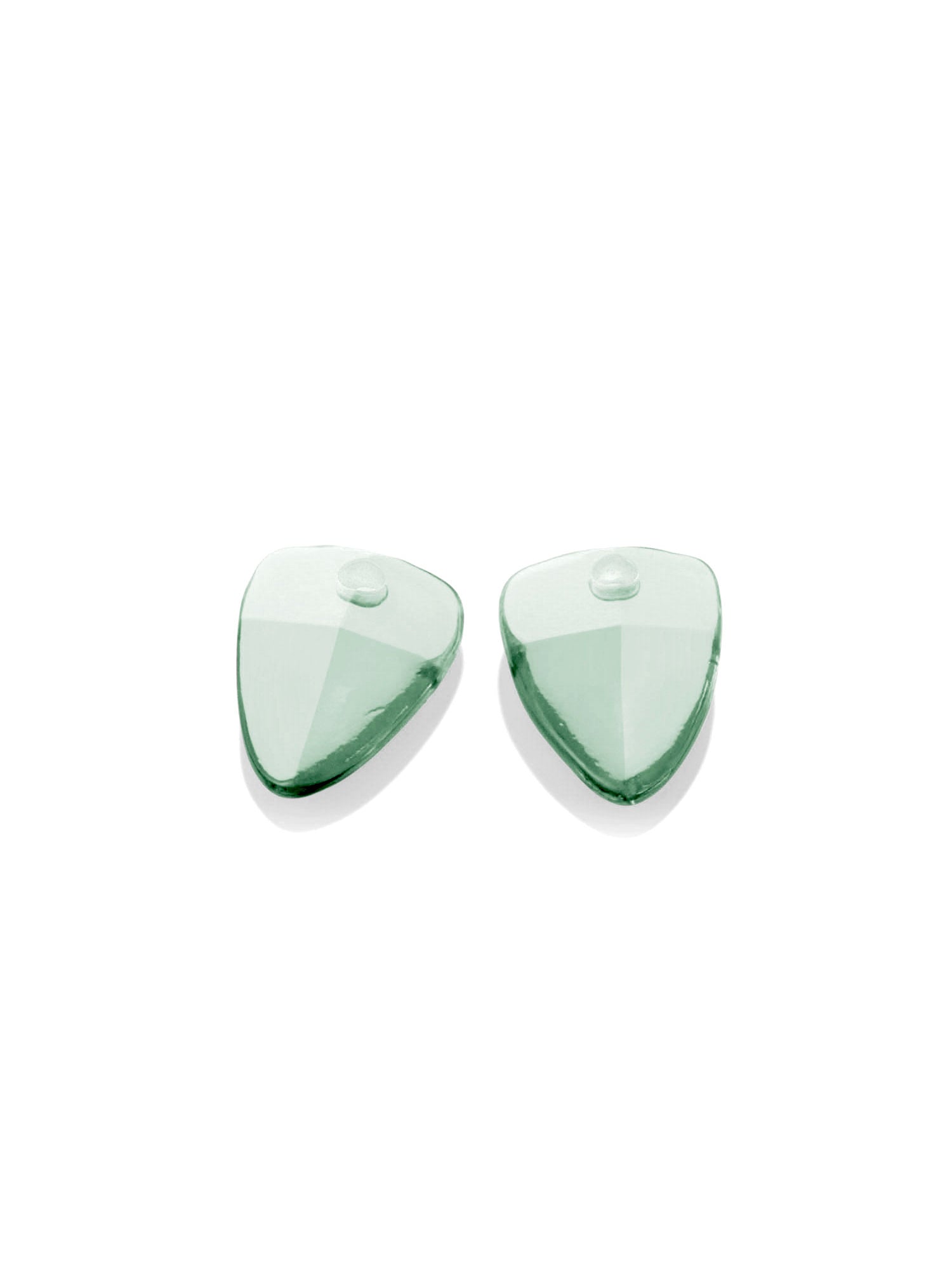 Oorbel Edelstenen Green Amethyst Edge Mini - Oorbel Edelstenen Green Amethyst Edge Mini