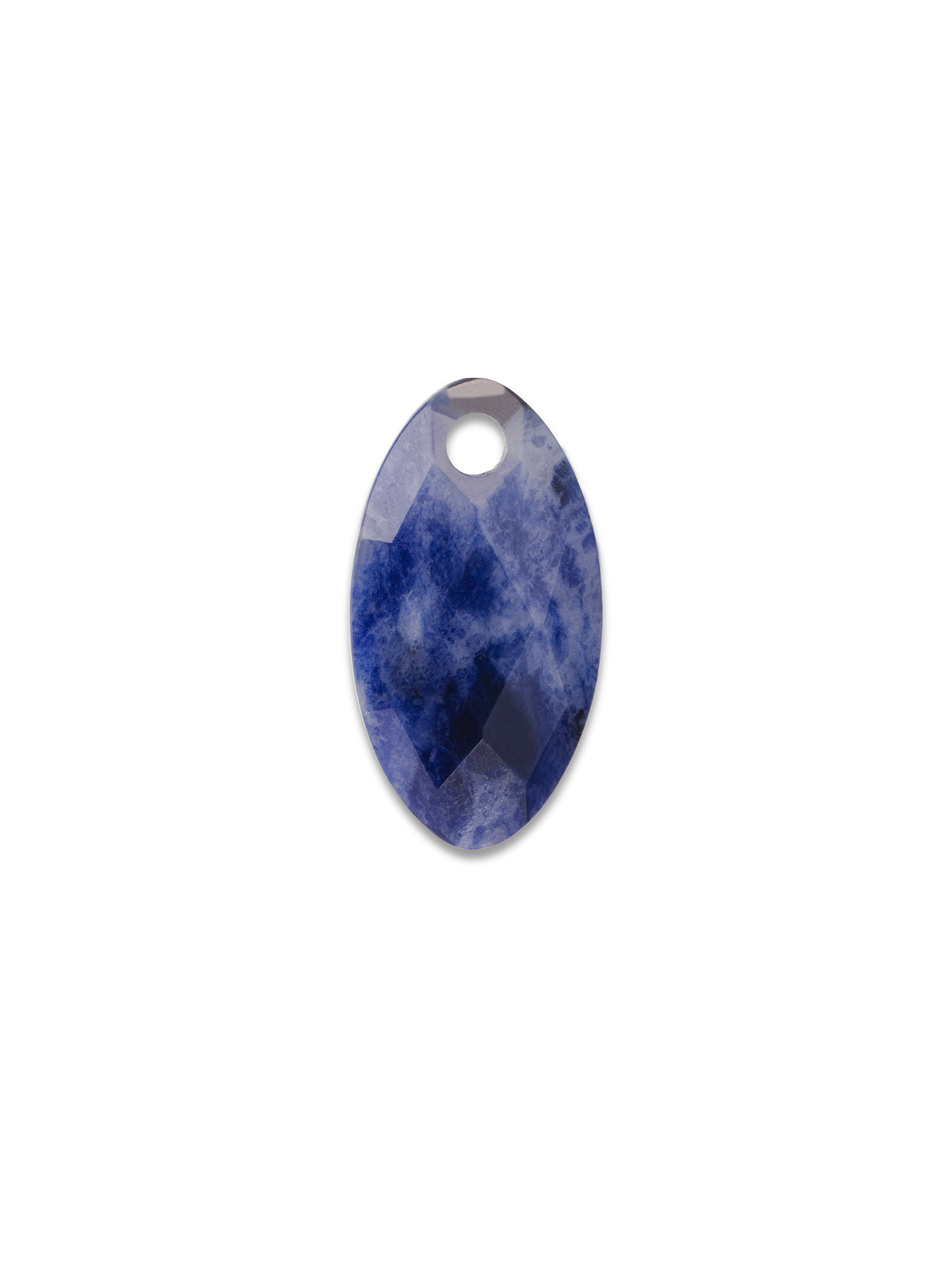 Pendant Edelsteen Leaf Sodalite - Pendant Edelsteen Leaf Sodalite
