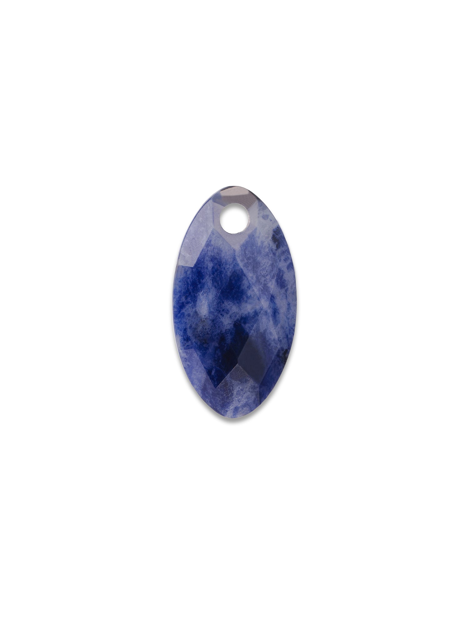 Pendant Edelsteen Leaf Sodalite - Pendant Edelsteen Leaf Sodalite