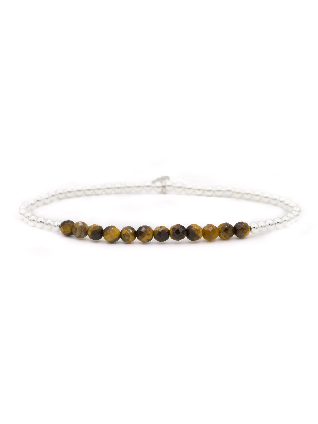 Universe Armband Tiger Eye - 0.00 / 0.00 / Rhodium Plated