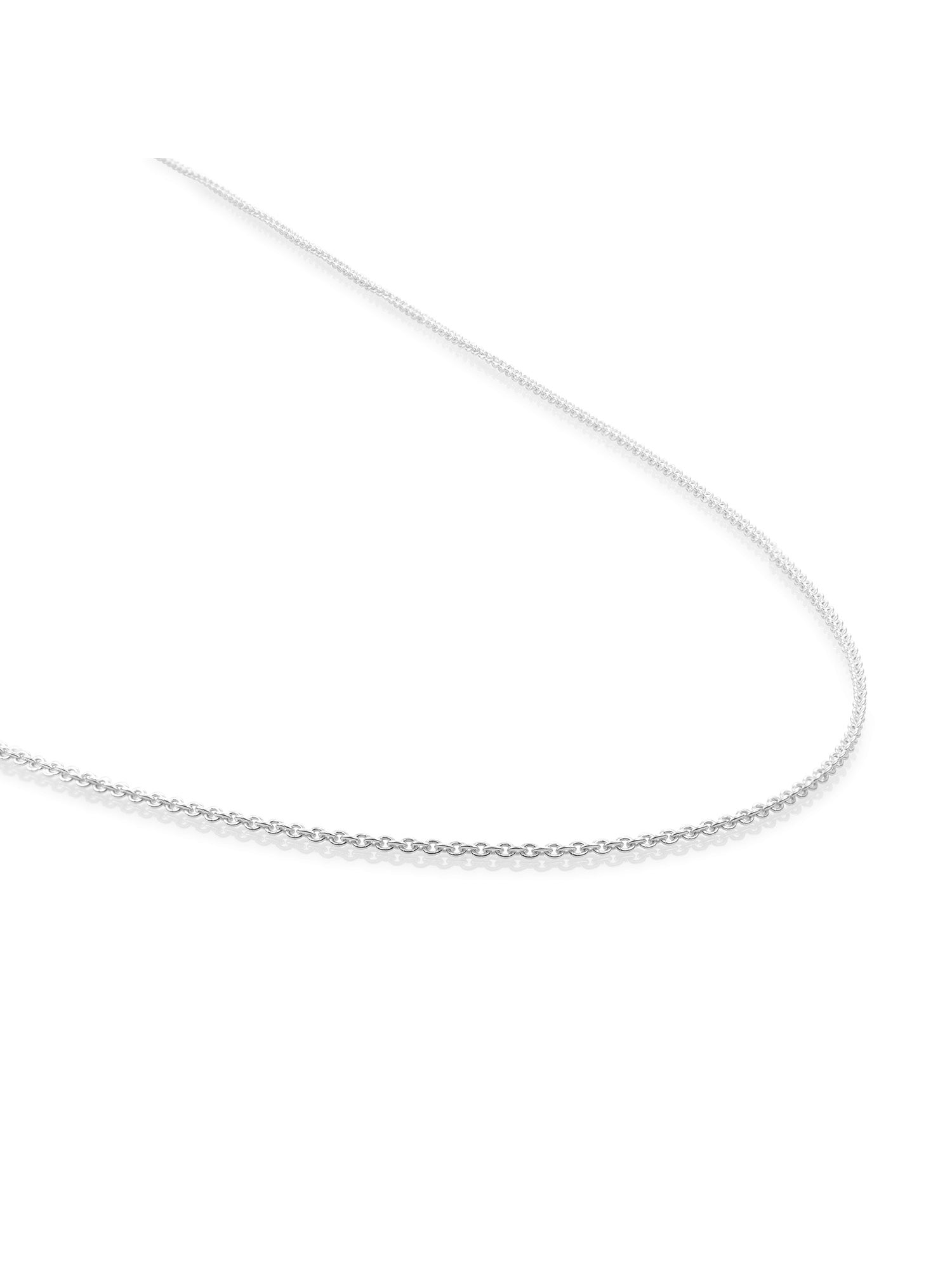 Anchor Chain Ketting - Rhodium Plated / 60cm