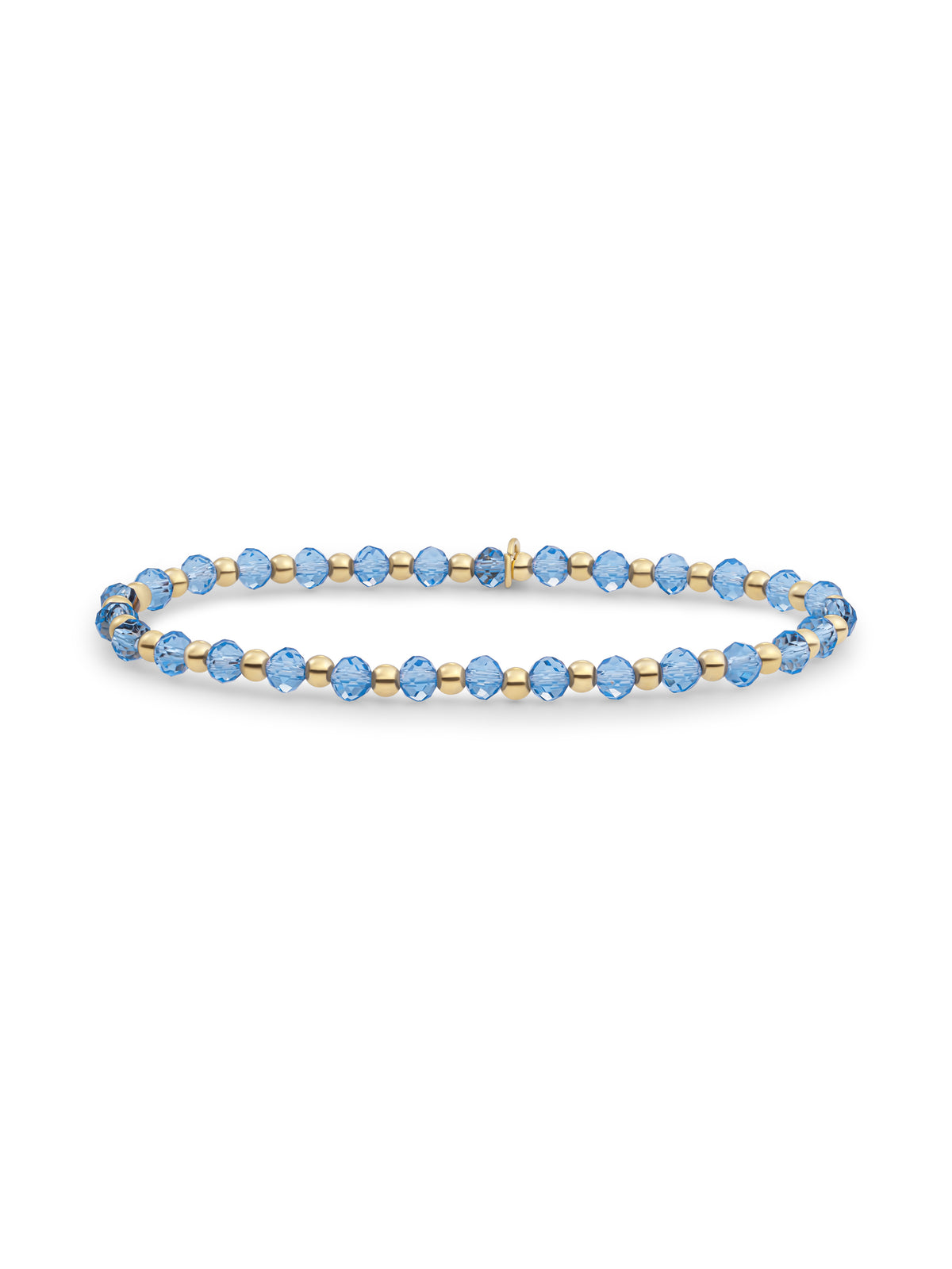 Interstellar Armband Aquamarine - Gold Plated