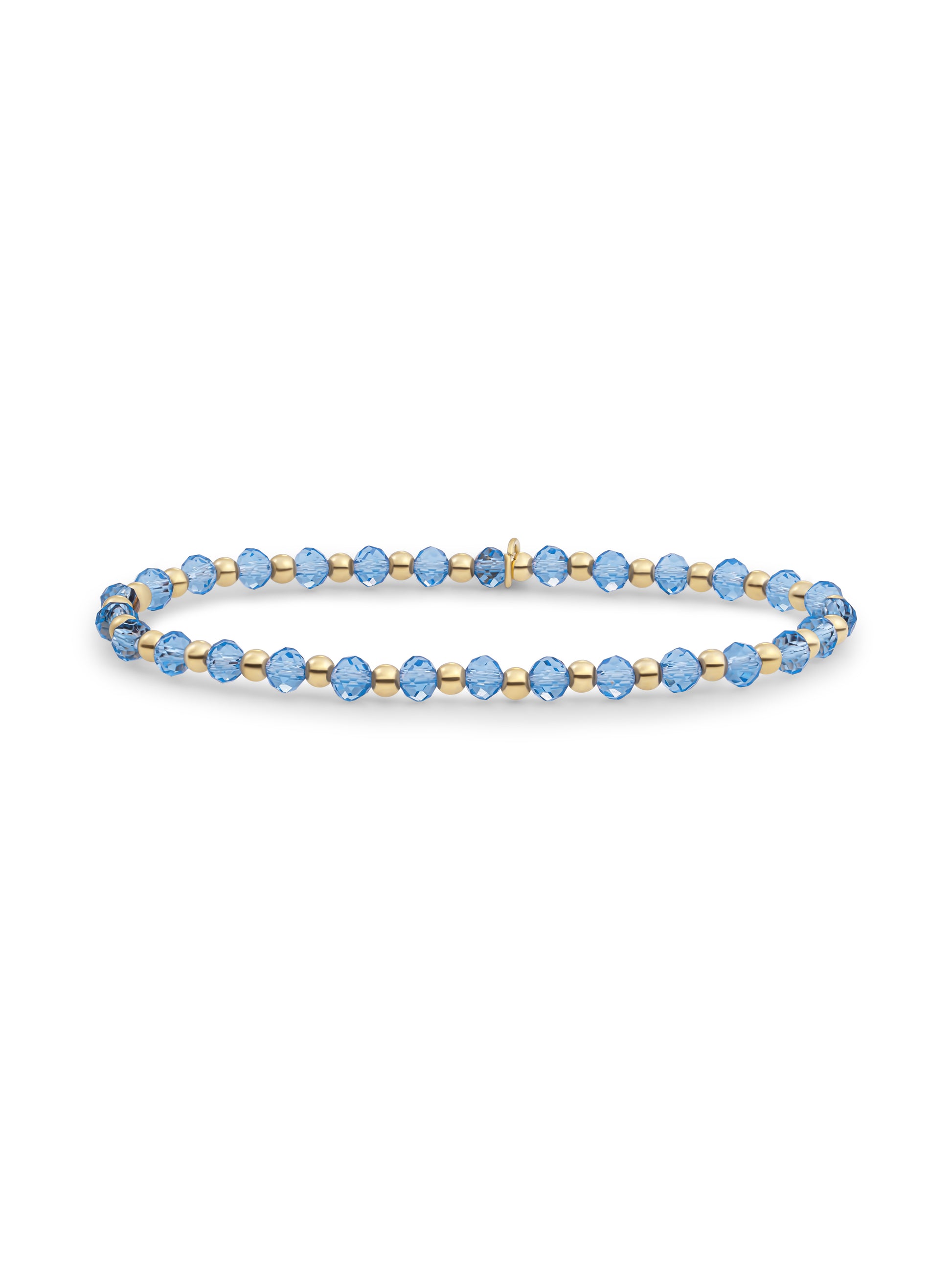Interstellar Armband Aquamarine - Gold Plated