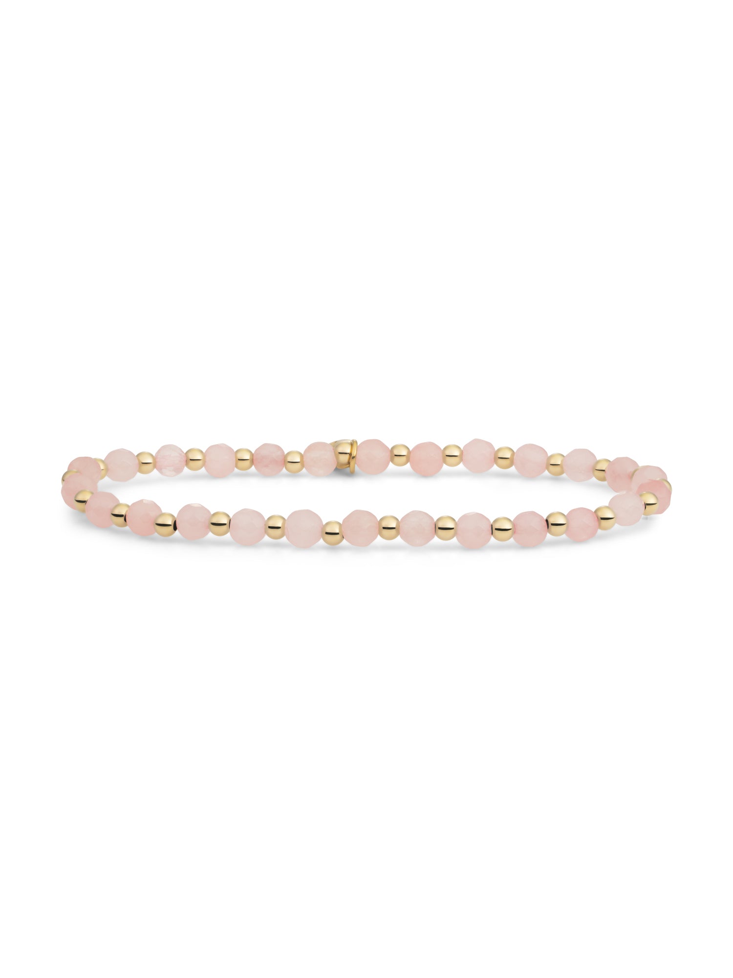 Interstellar Armband Rose Quartz - Gold Plated