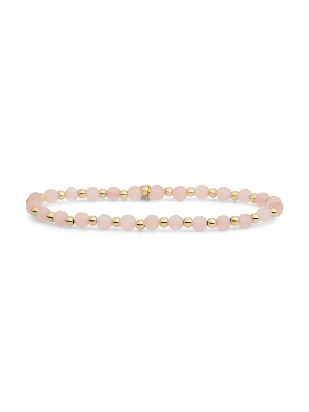 Interstellar Armband Rose Quartz - 0.00 / 0.00 / Rhodium Plated