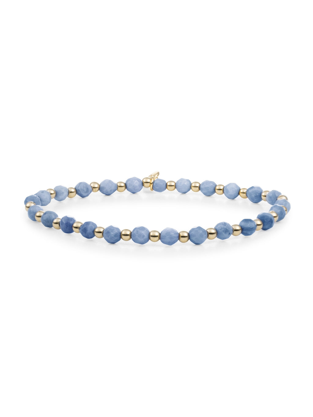 Interstellar Armband Blue Aventurine - Gold Plated
