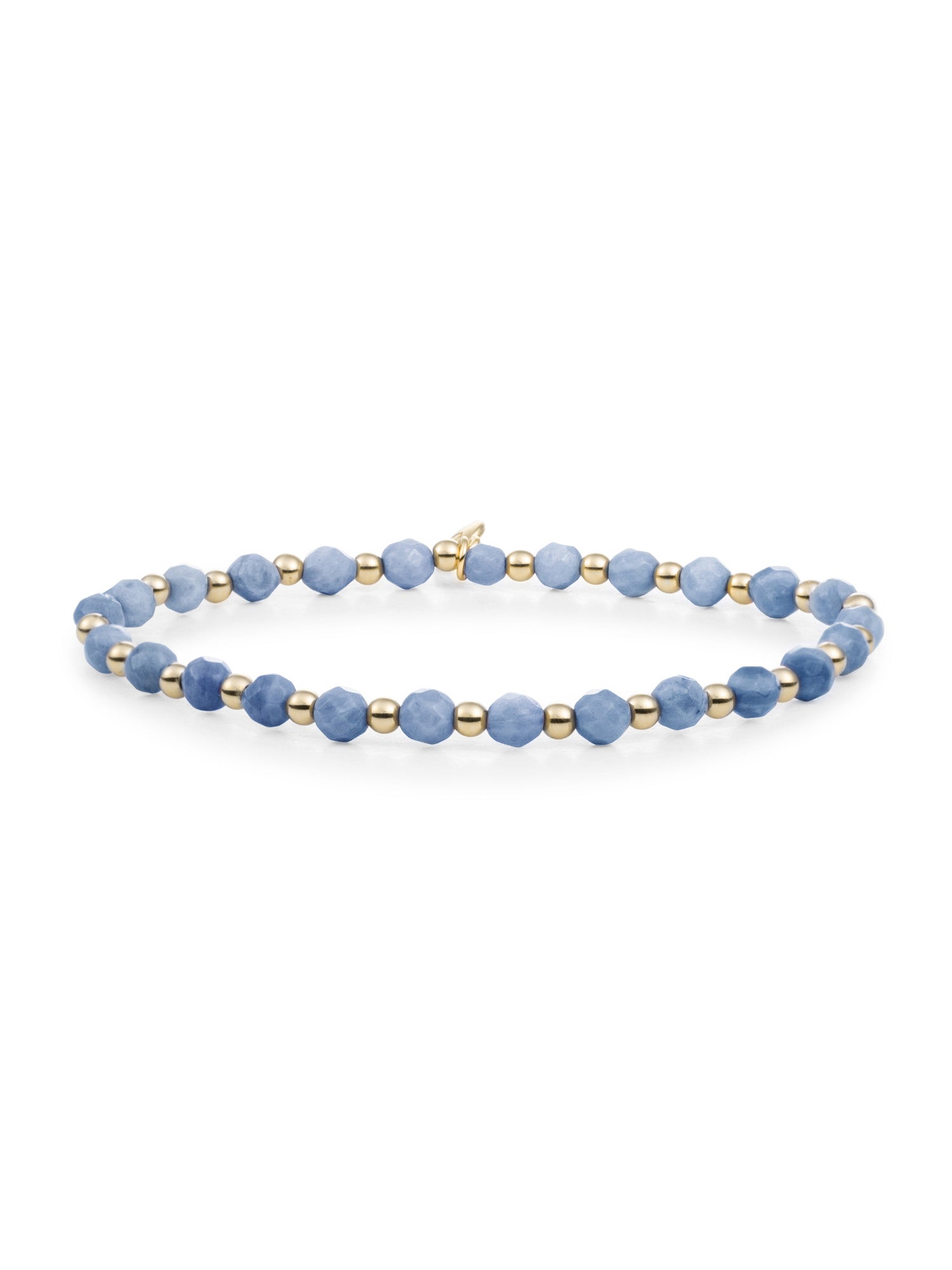 Interstellar Armband Blue Aventurine - Gold Plated
