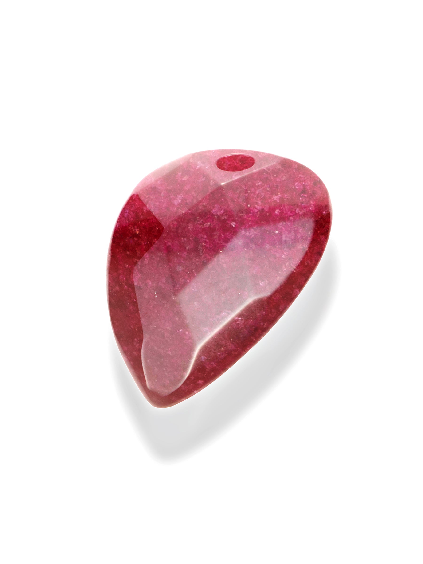 Pendant Edelsteen Blossom Red Jade - Pendant Edelsteen Blossom Red Jade