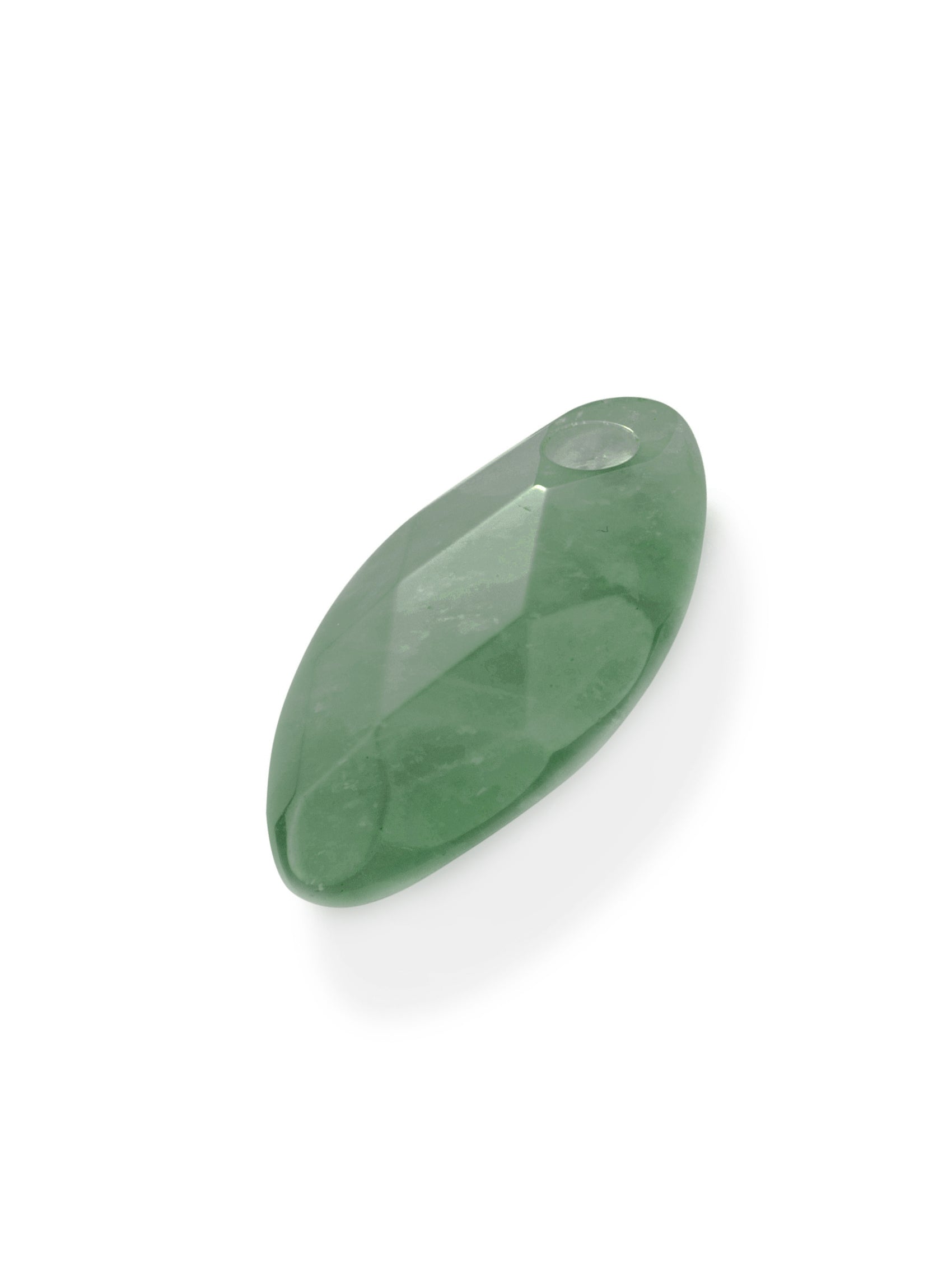 Pendant Edelsteen Leaf Green Aventurine - Pendant Edelsteen Leaf Green Aventurine