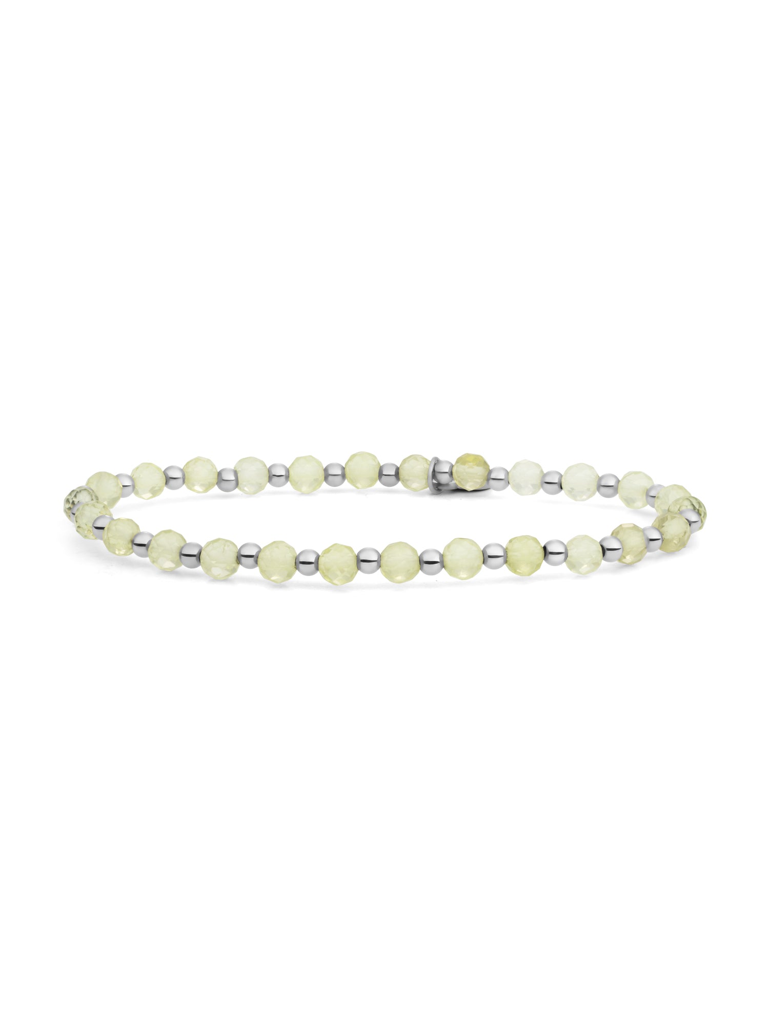 Interstellar Armband Lemon Quartz - Rhodium Plated