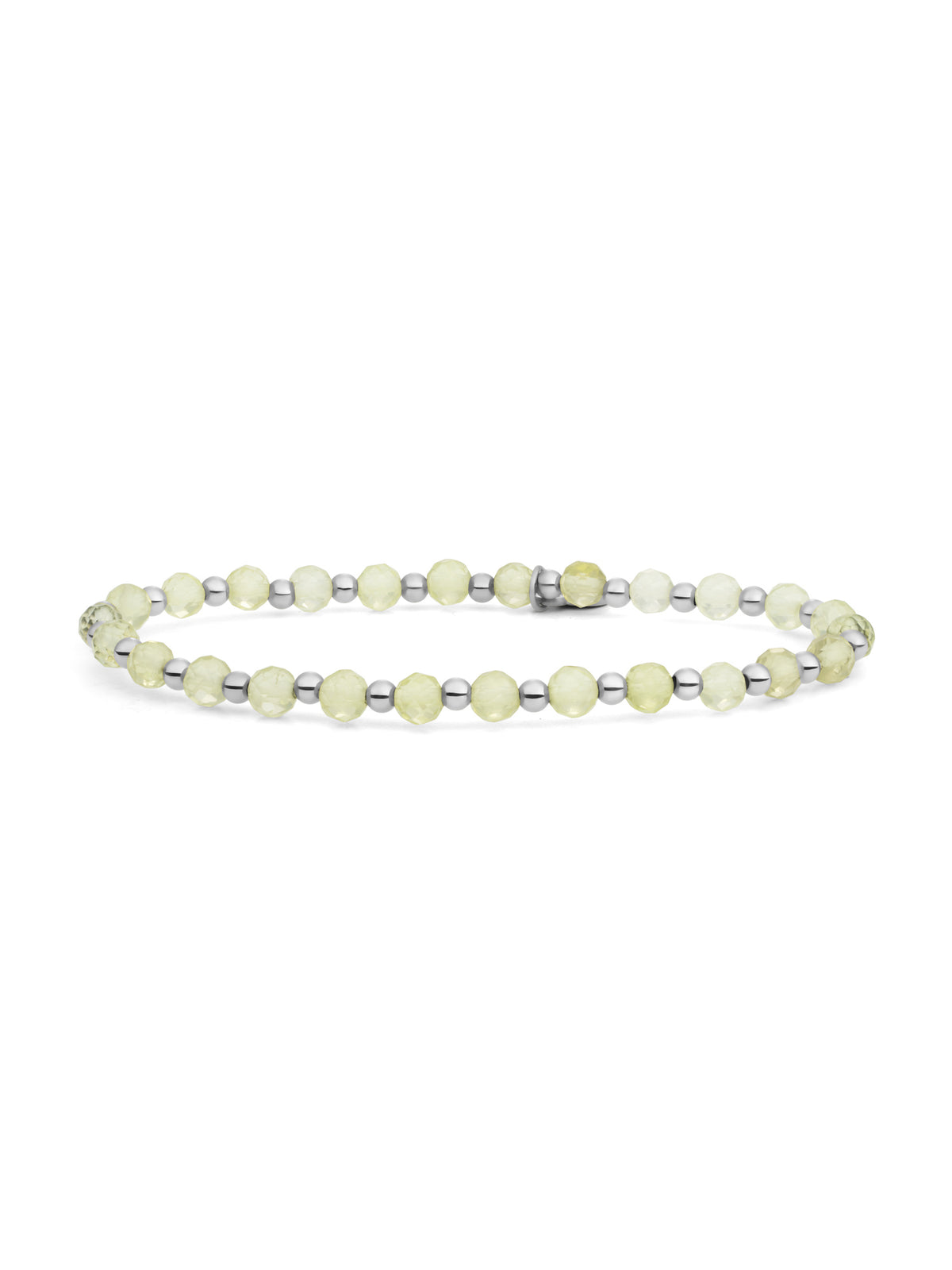 Interstellar Armband Lemon Quartz - Rhodium Plated