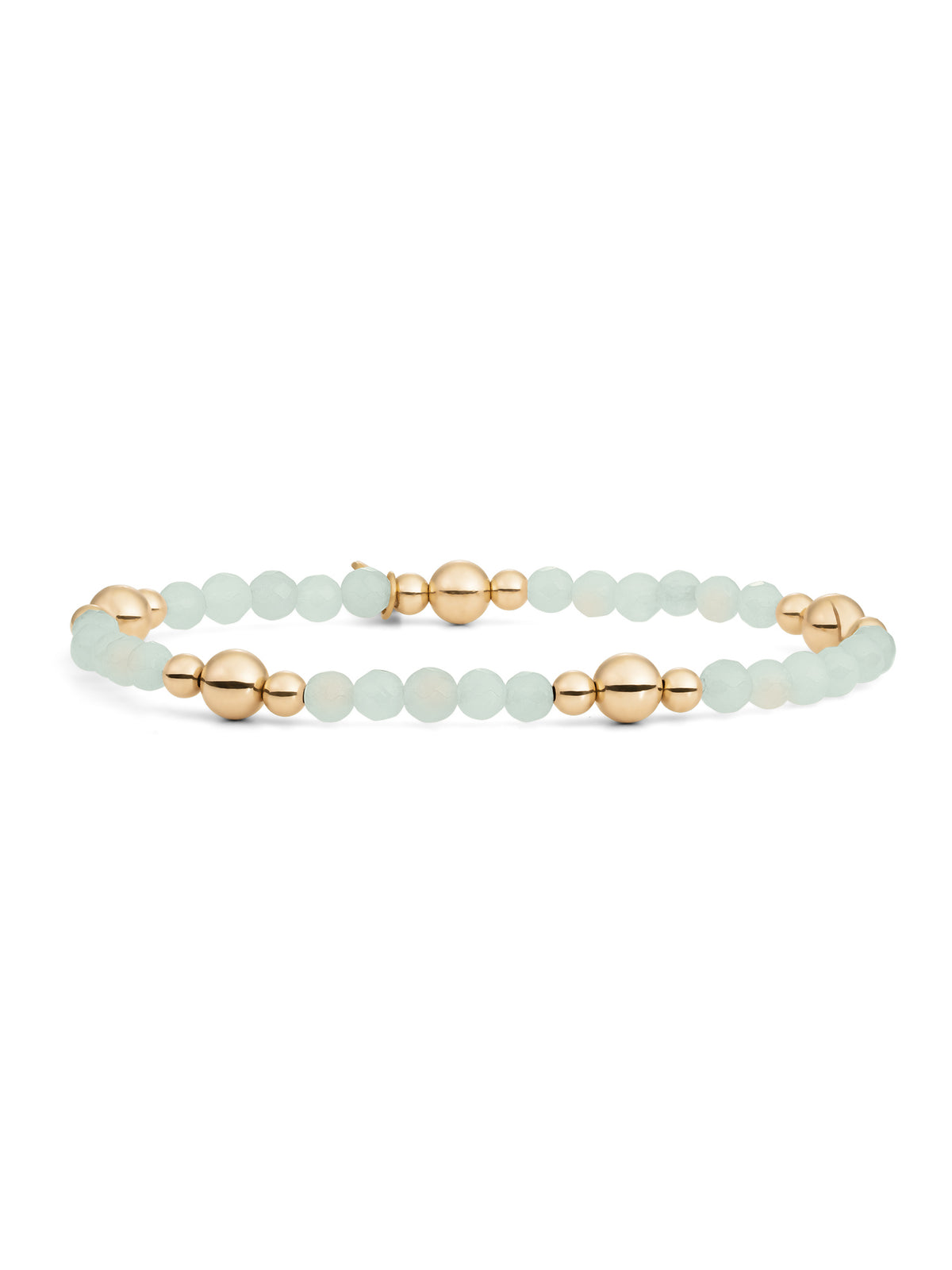 Bold Mix Armband Opalite - Gold Plated