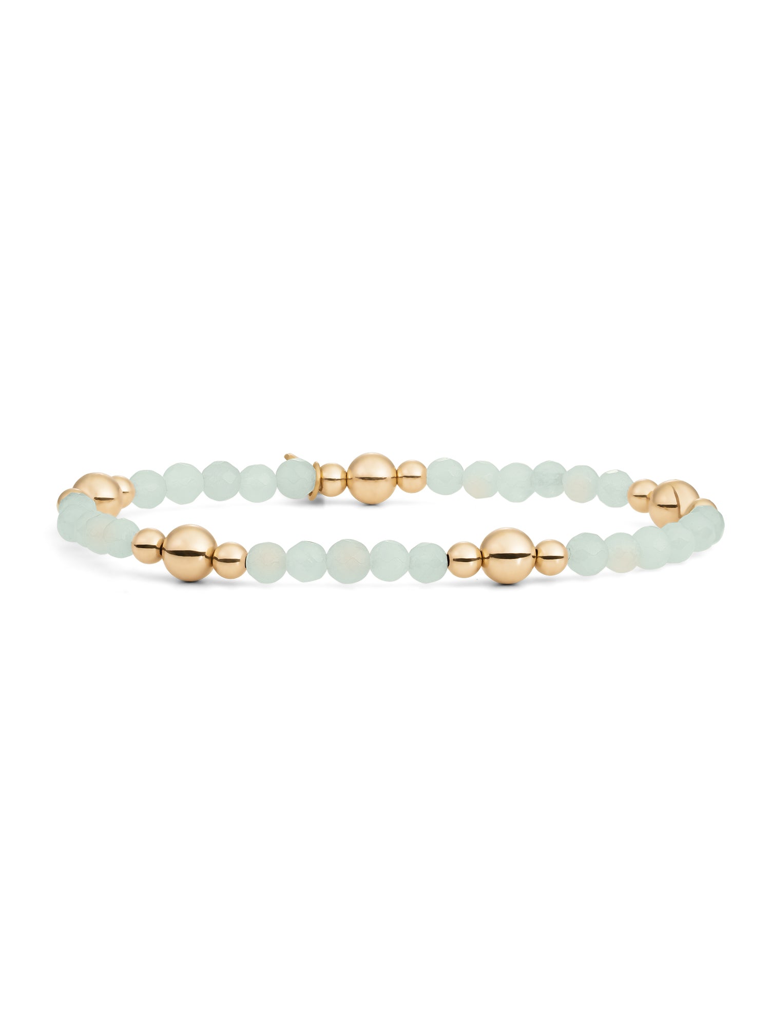 Bold Mix Armband Opalite - Gold Plated