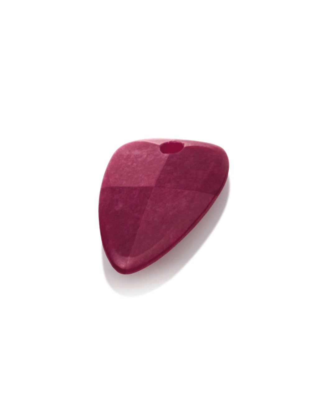Pendant Edelsteen Fuchsia Jade Edge Mini - Pendant Edelsteen Fuchsia Jade Edge Mini