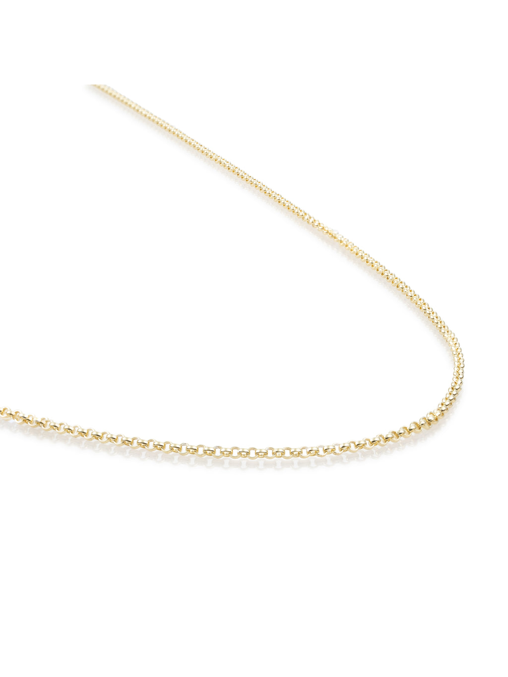 Belcher Chain Ketting - Gold Plated / 90cm