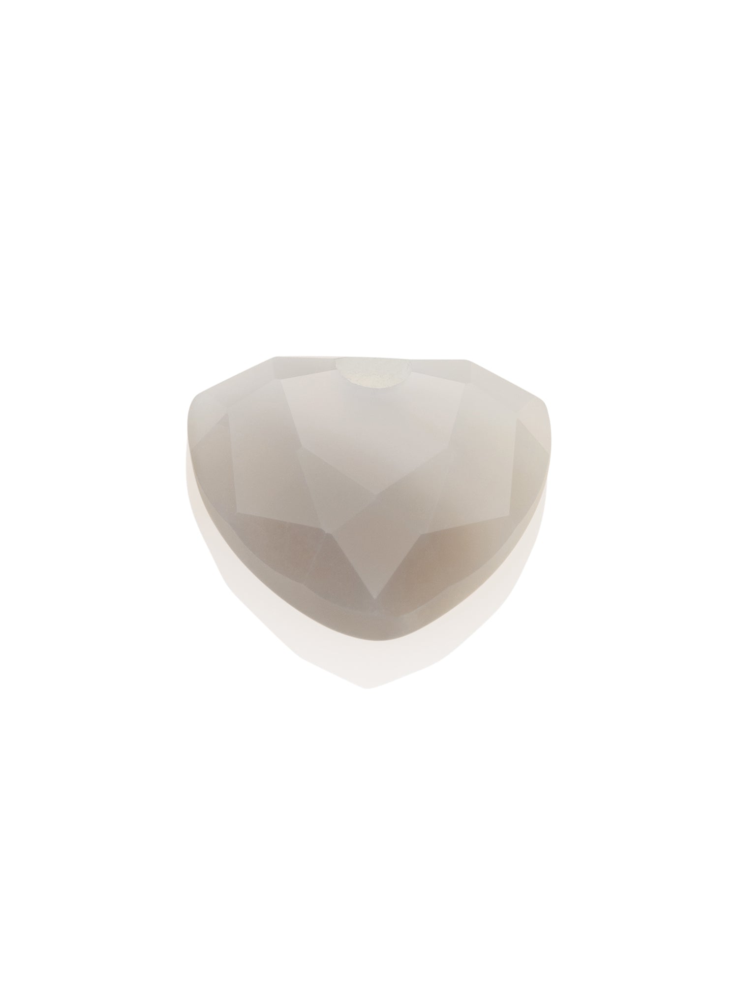 Pendant Edelsteen Grey Agate Trillion Cut - Pendant Edelsteen Grey Agate Trillion Cut