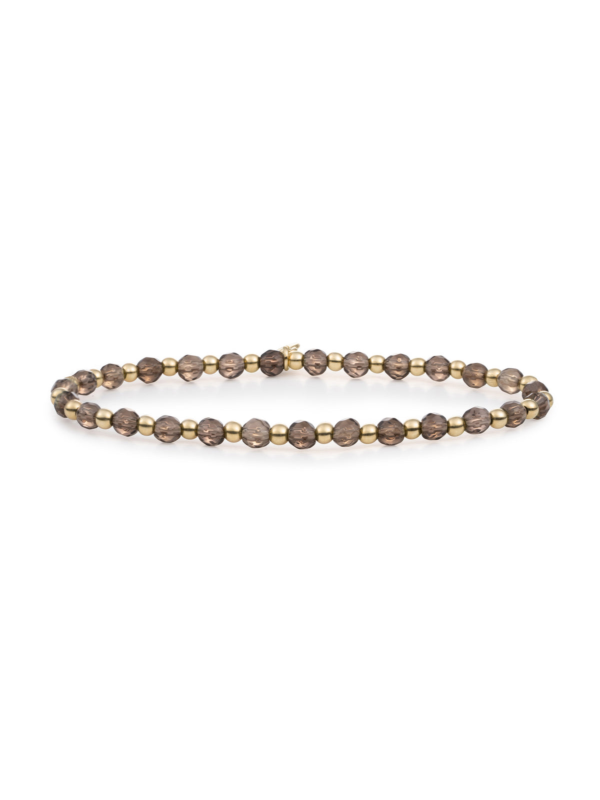 Interstellar Armband Smoky Quartz - Gold Plated