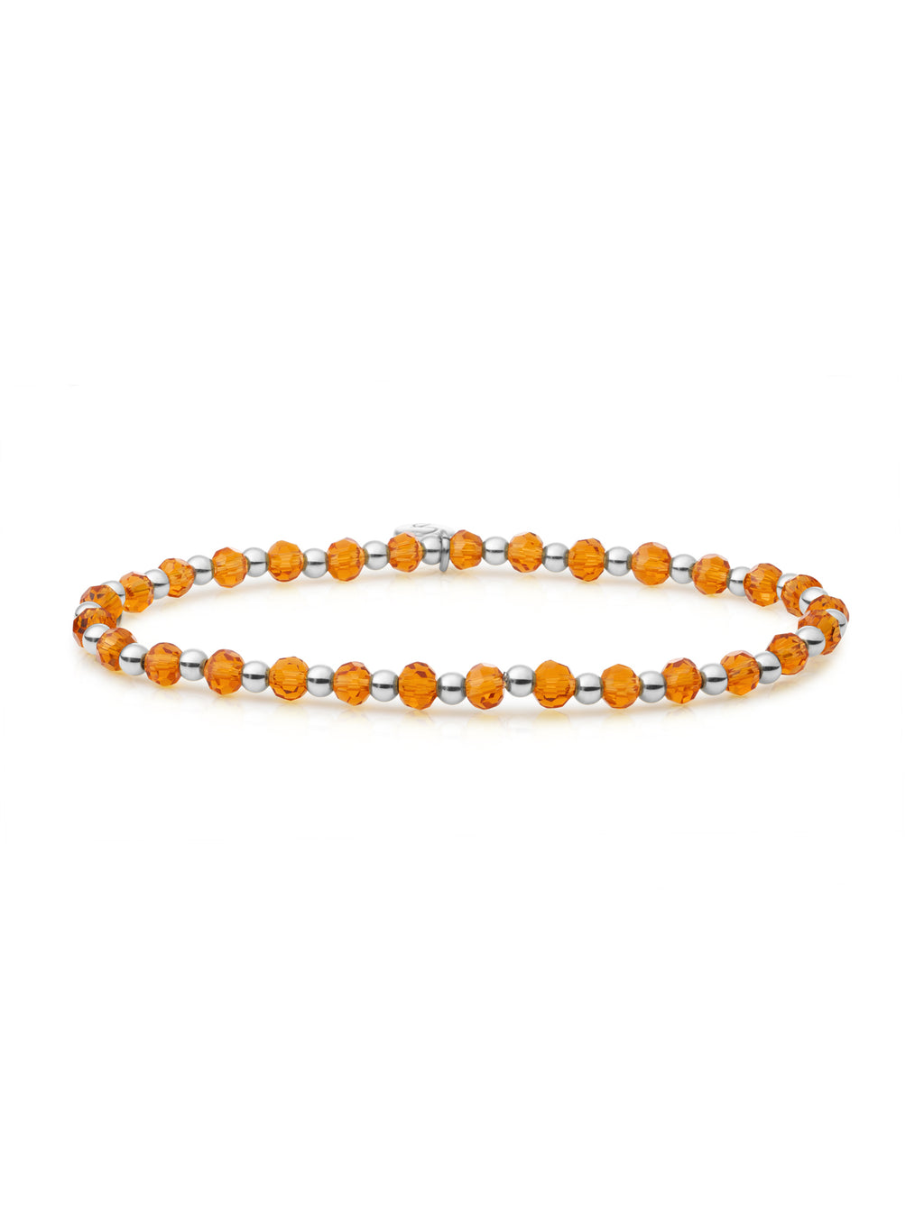Interstellar Armband Citrine Quartz - 0.00 / 0.00 / Rhodium Plated