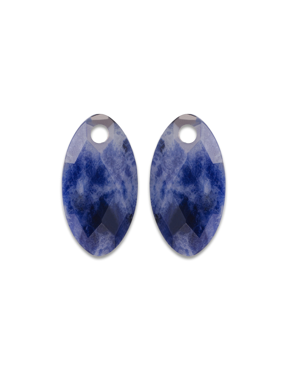 Oorbel Edelstenen Leaf Sodalite