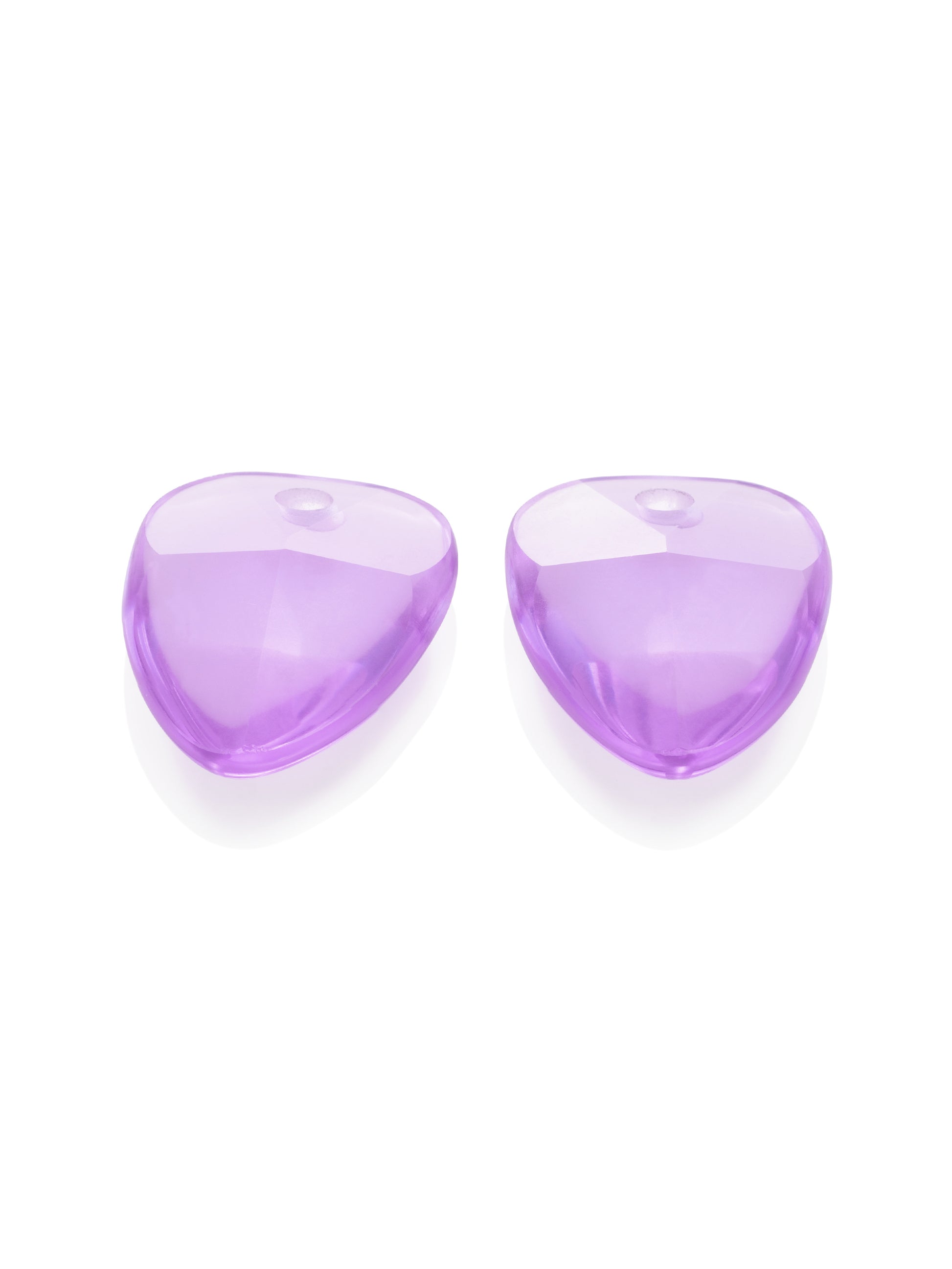 Oorbel Edelstenen Edge Violet Quartz - Oorbel Edelstenen Edge Violet Quartz