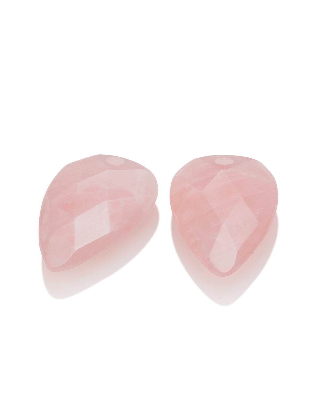 Oorbel Edelstenen Blossom Rose Quartz - Oorbel Edelstenen Blossom Rose Quartz