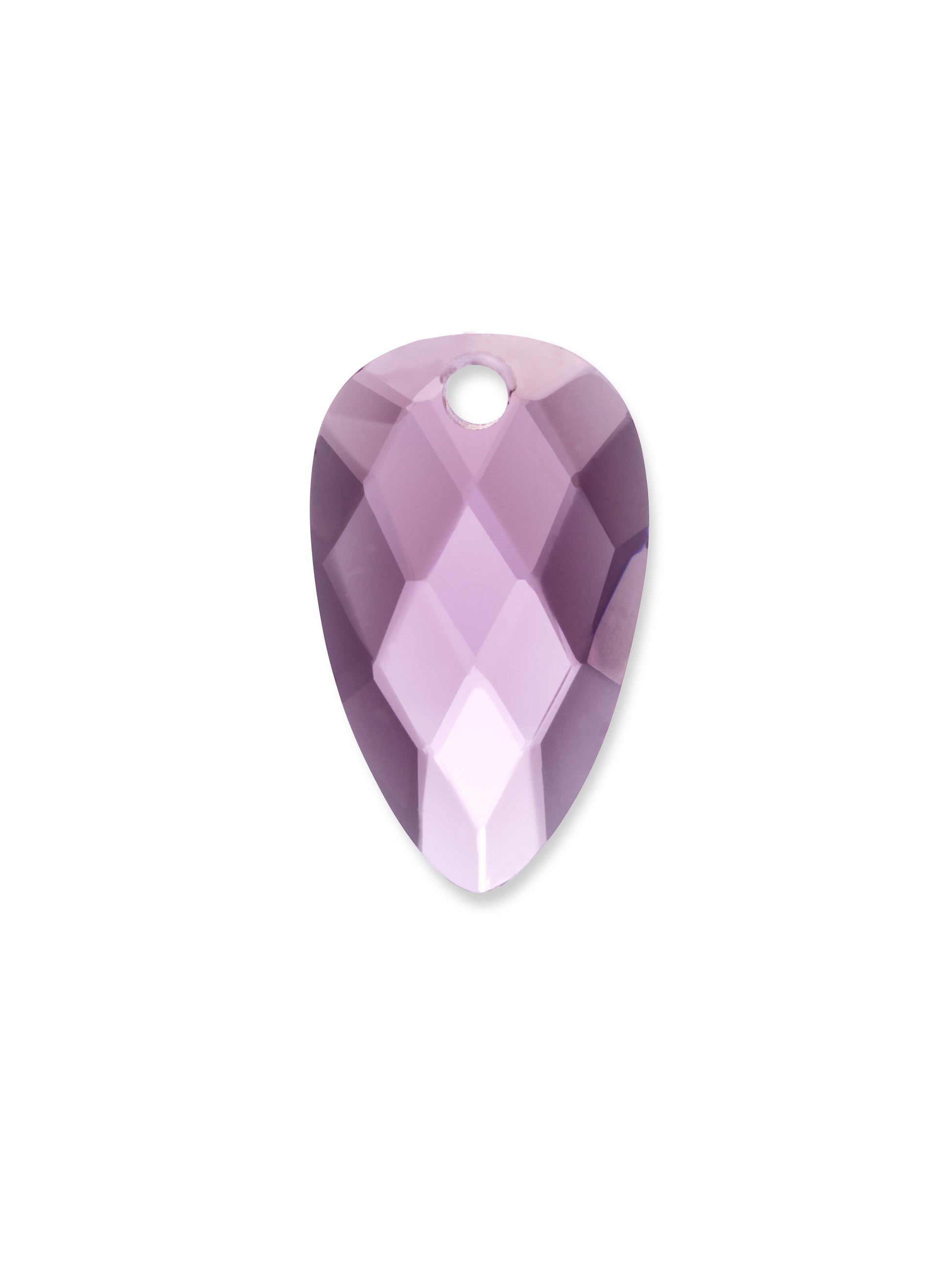 Pendant Edelsteen Blossom Aubergine Quartz - Pendant Edelsteen Blossom Aubergine Quartz