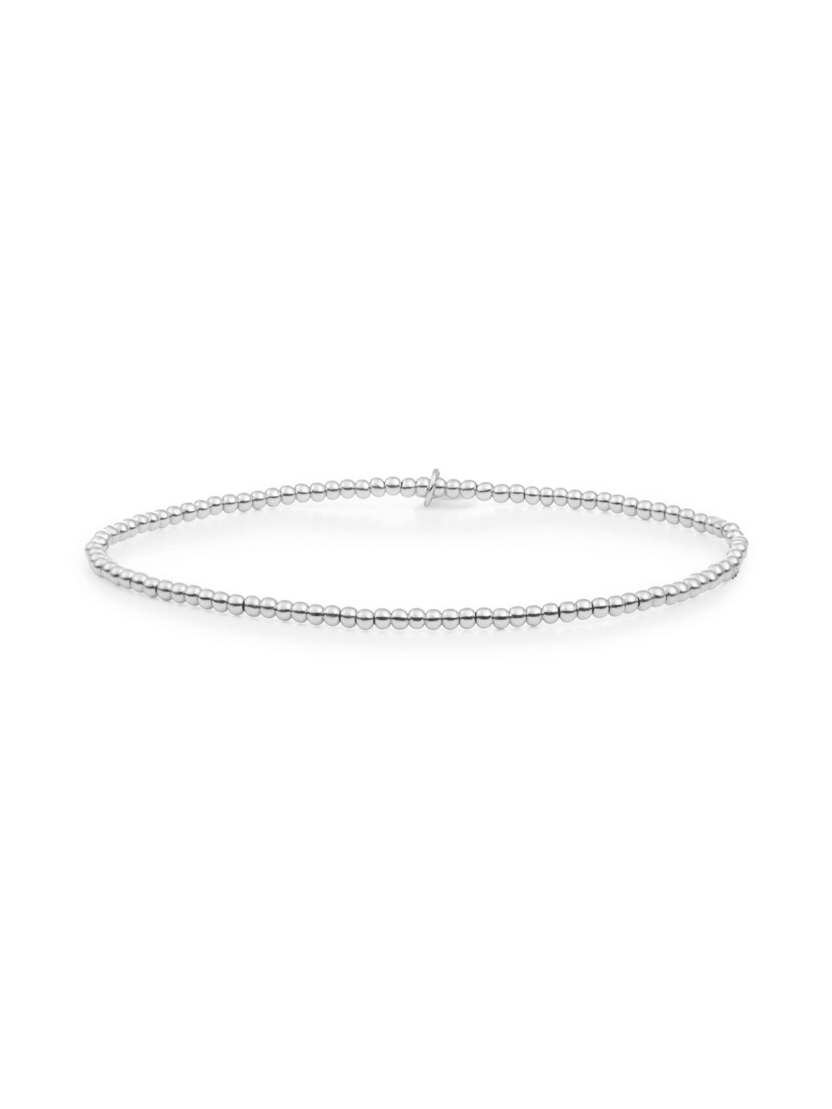 Saturn Armband 2mm - Rhodium Plated