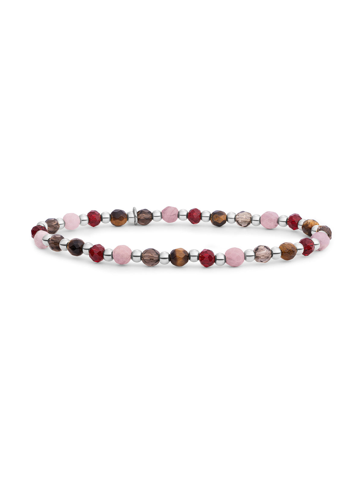 Interstellar Armband Multi Gem - Spice - Rhodium Plated