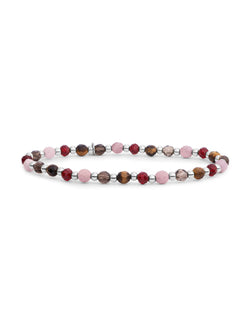 Interstellar Armband Multi Gem - Spice - Rhodium Plated