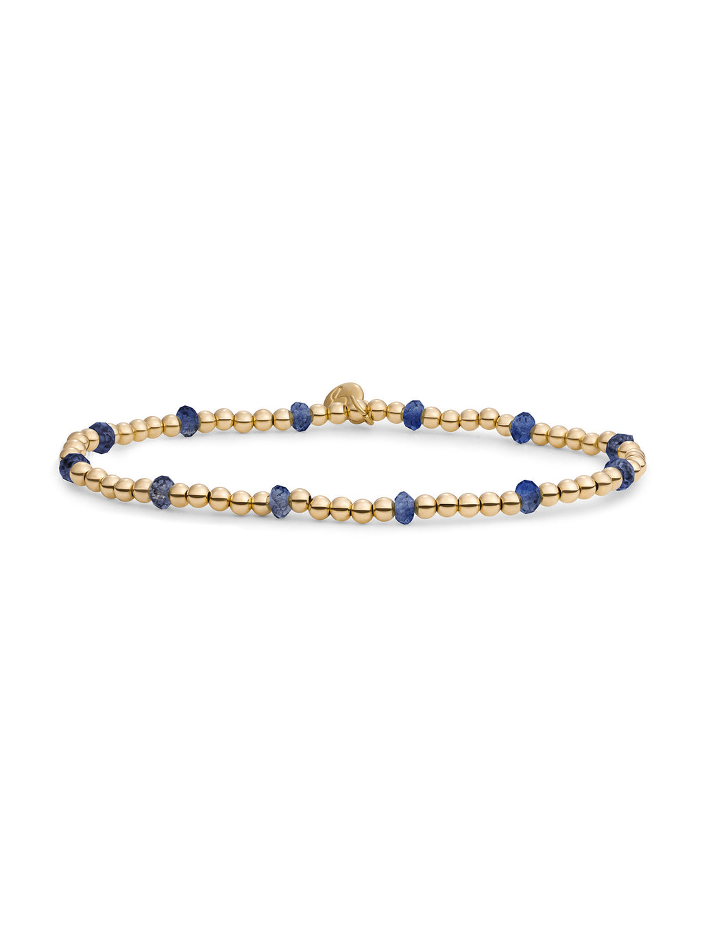 Reverse Roundel Armband Sodalite - Gold Plated