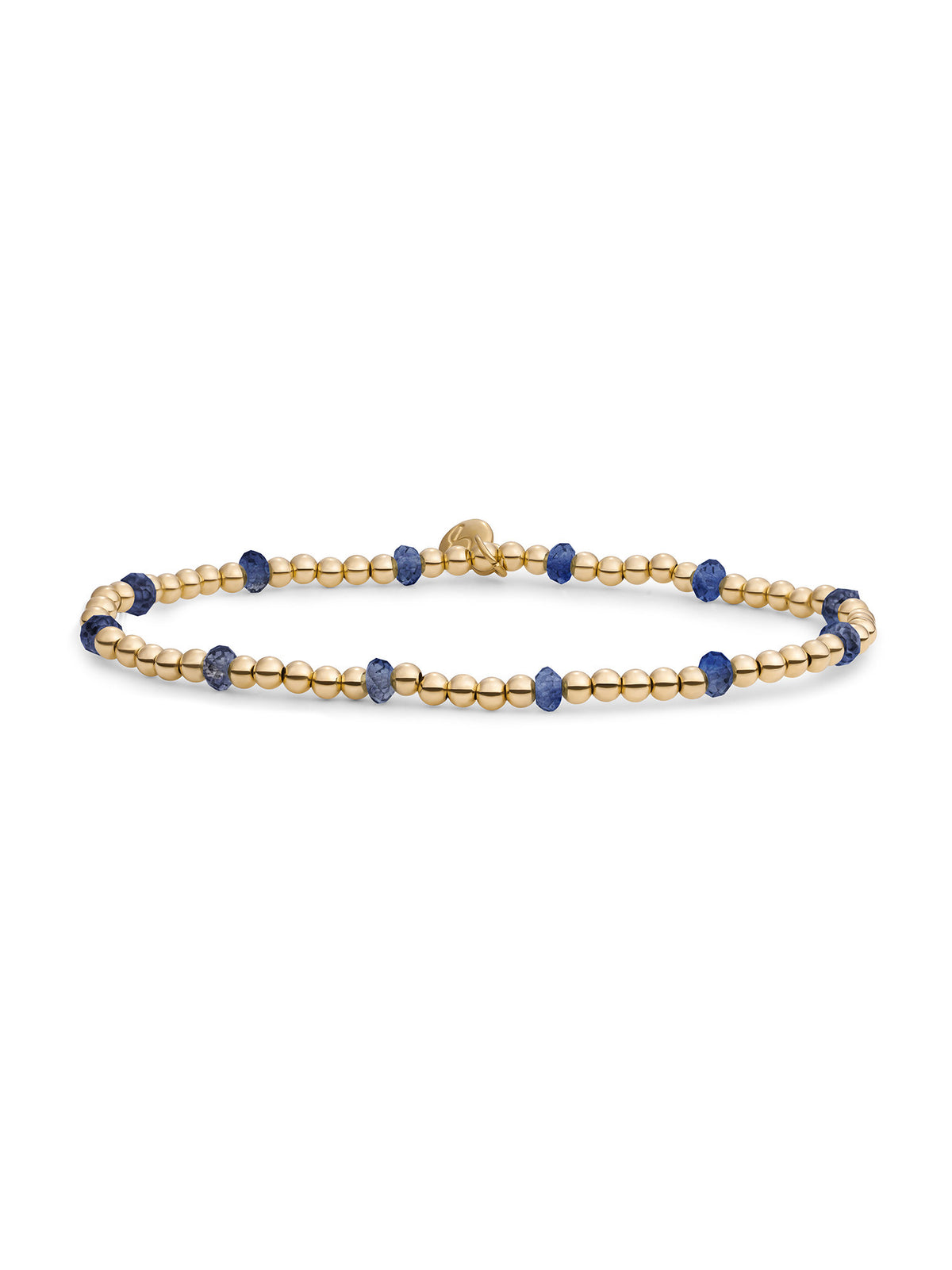 Reverse Roundel Armband Sodalite - Gold Plated