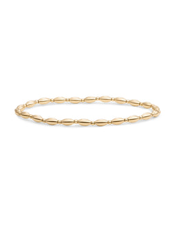 Rice Mix Armband - Gold Plated