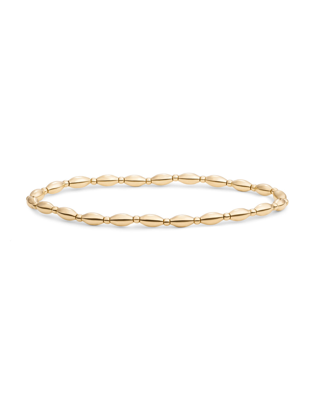 Rice Mix Armband - Gold Plated