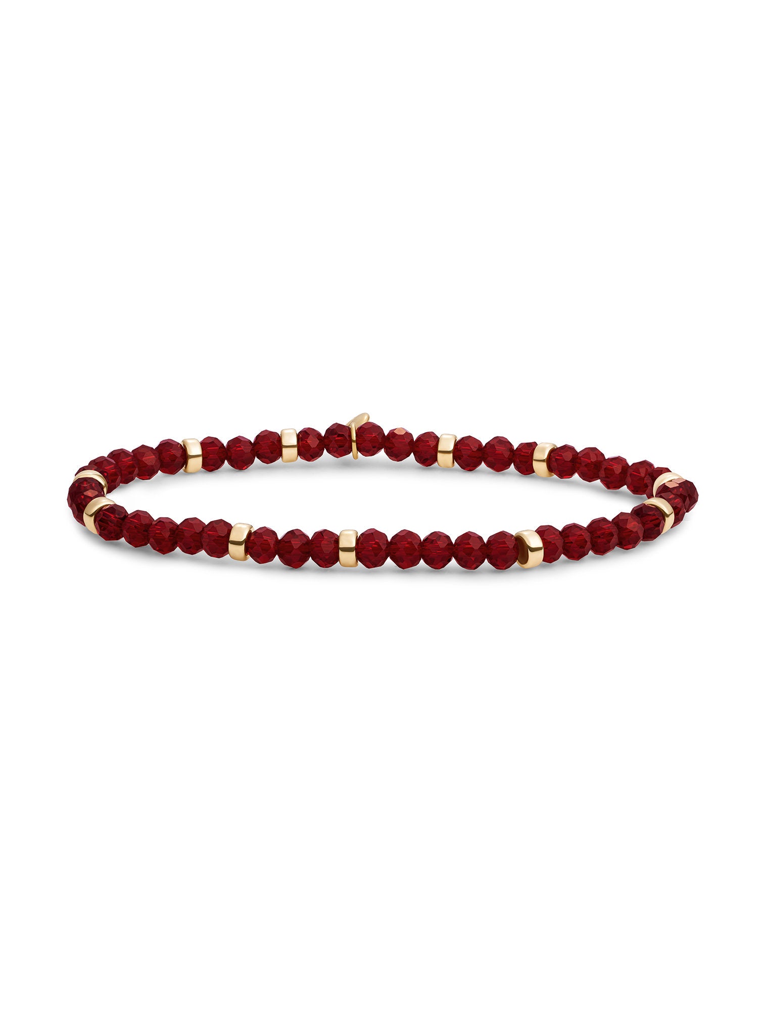 Roundel Interstellar Armband Ruby Quartz - Gold Plated