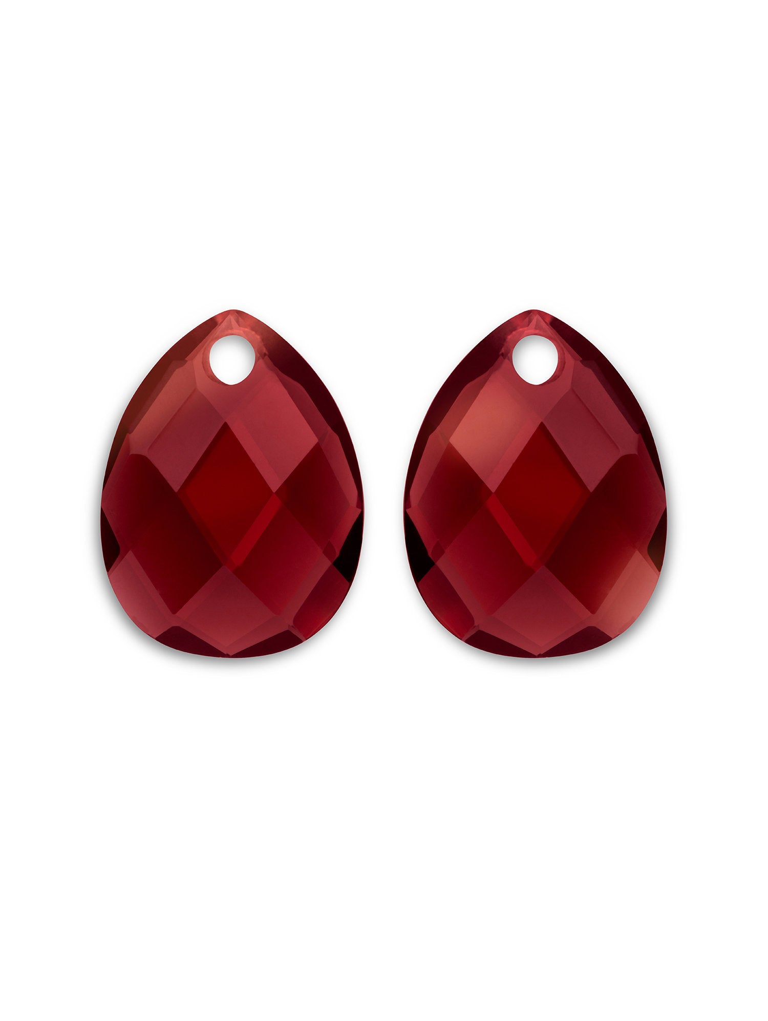 Oorbel Edelstenen Afterglow Ruby Quartz - Oorbel Edelstenen Afterglow Ruby Quartz