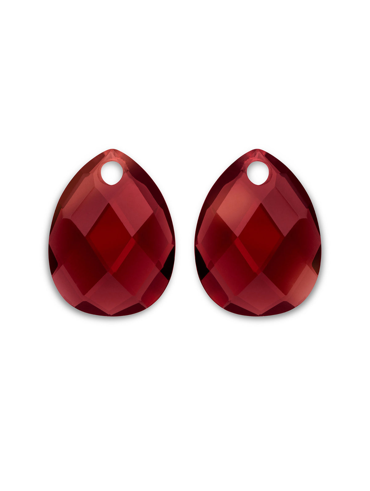 Oorbel Edelstenen Afterglow Ruby Quartz - Oorbel Edelstenen Afterglow Ruby Quartz