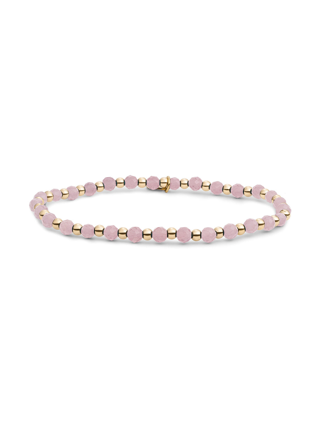 Interstellar Armband Pink Opalite - Gold Plated