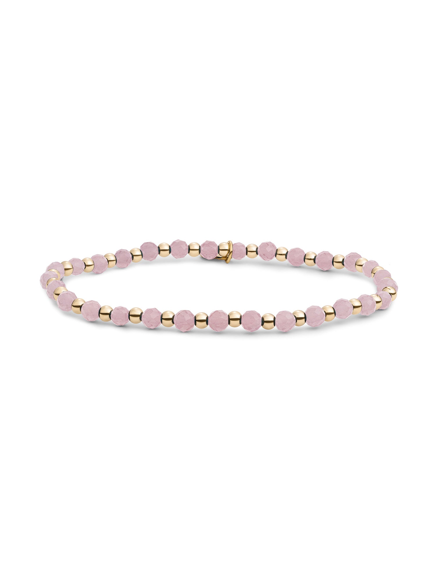 Interstellar Armband Pink Opalite - Gold Plated
