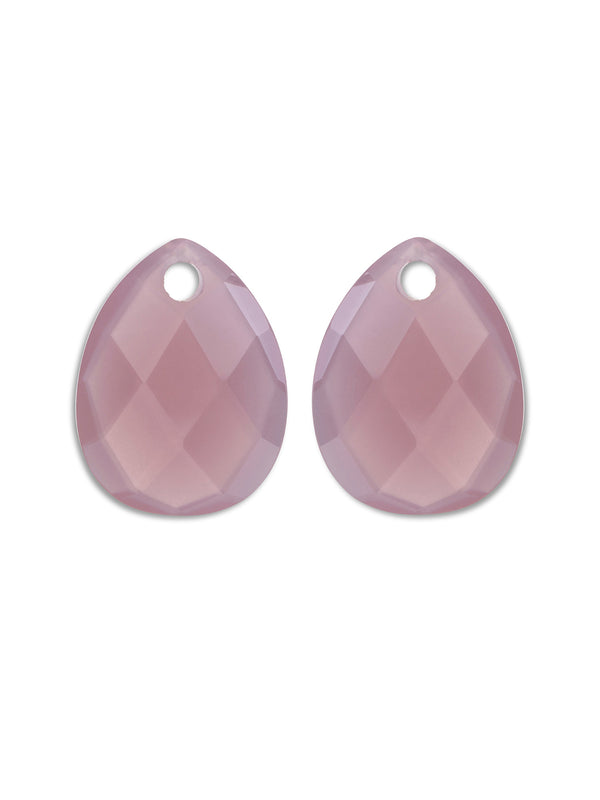 Oorbel Edelstenen Afterglow Pink Opalite - Oorbel Edelstenen Afterglow Pink Opalite
