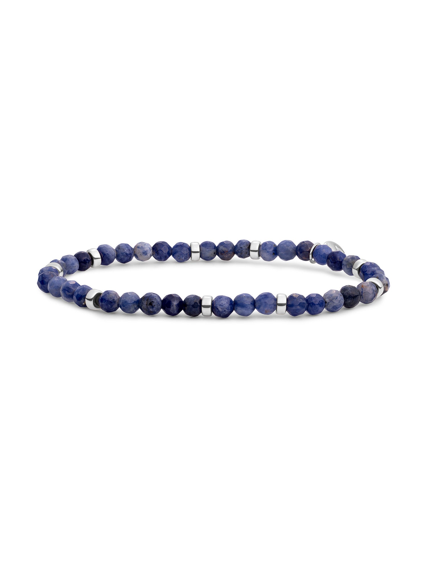 Roundel Interstellar Armband Sodalite - Rhodium Plated